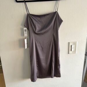 Light purple mini dress from Aritzia